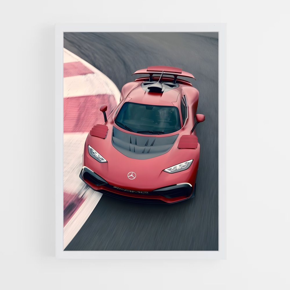 Poster Amg One Éblouissant – affiche Mercedes (vue 3)